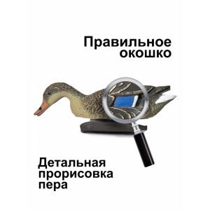 Кормящиеся чучела кряквы «Премиум» — утка и селезень